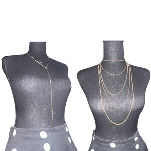 Long Necklaces Bundle 💛 Two Necklaces